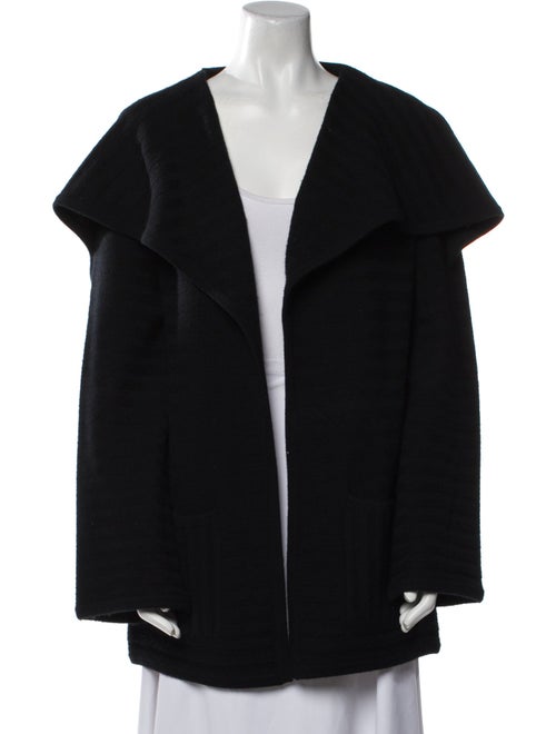 St. John Cashmere Open Front Sweater