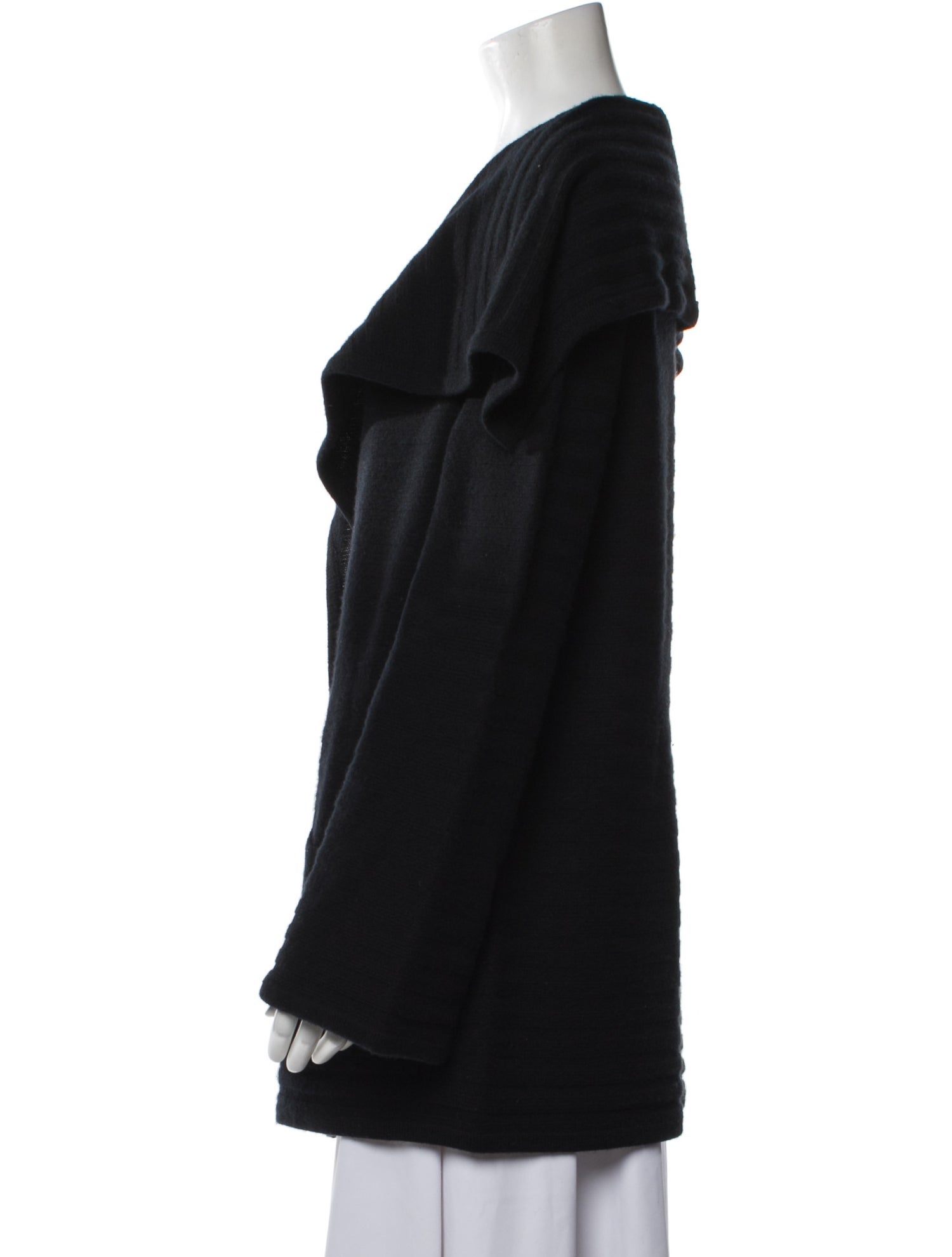 St. John Cashmere Open Front Sweater