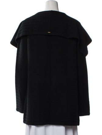 St. John Cashmere Open Front Sweater