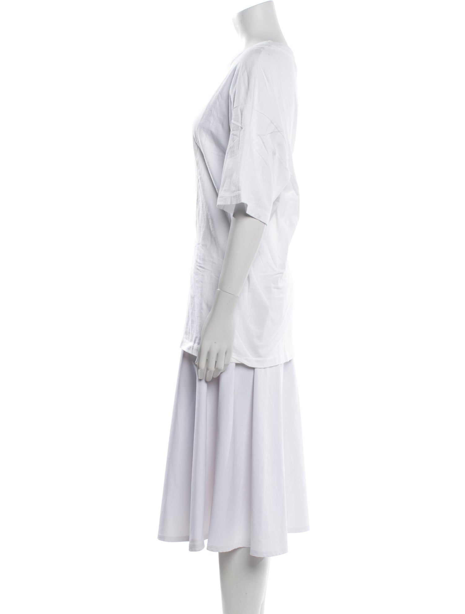 St. John Graphic Print Crew Neck T-Shirt