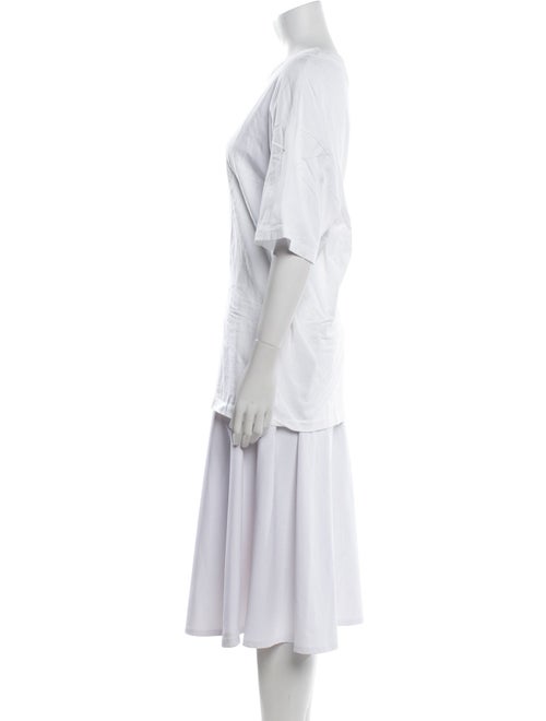 St. John Graphic Print Crew Neck T-Shirt