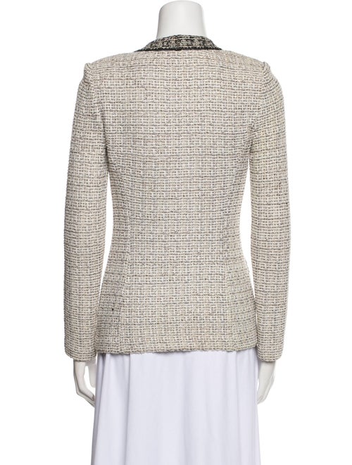 St. John Tweed Pattern Blazer