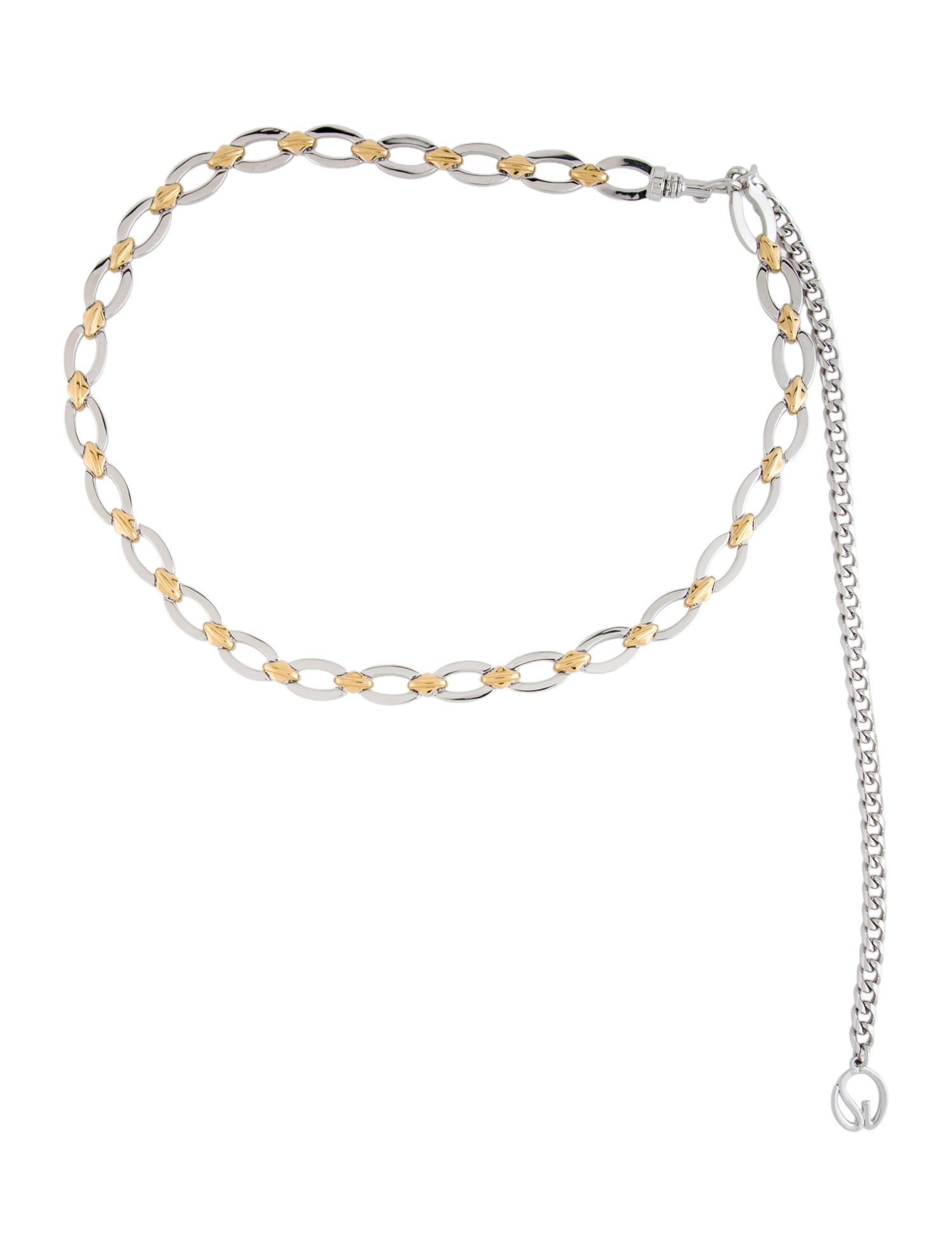 St. John Skinny Metal Waist Belt