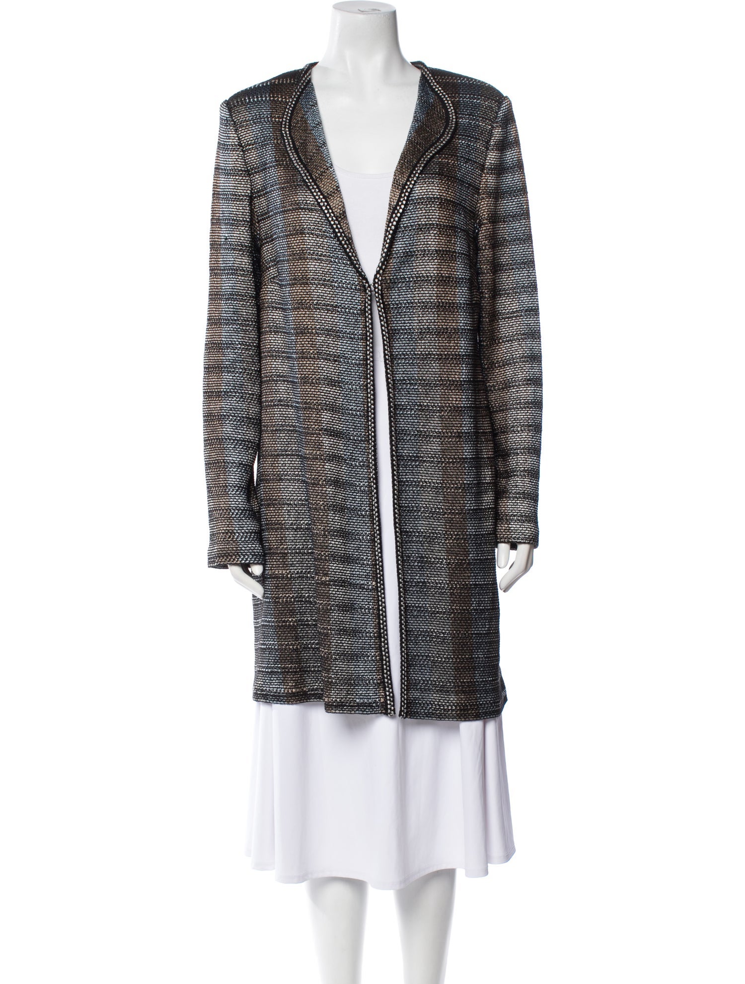 St. John Striped Coat