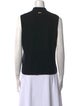 St. John Cashmere Mock Neck Top