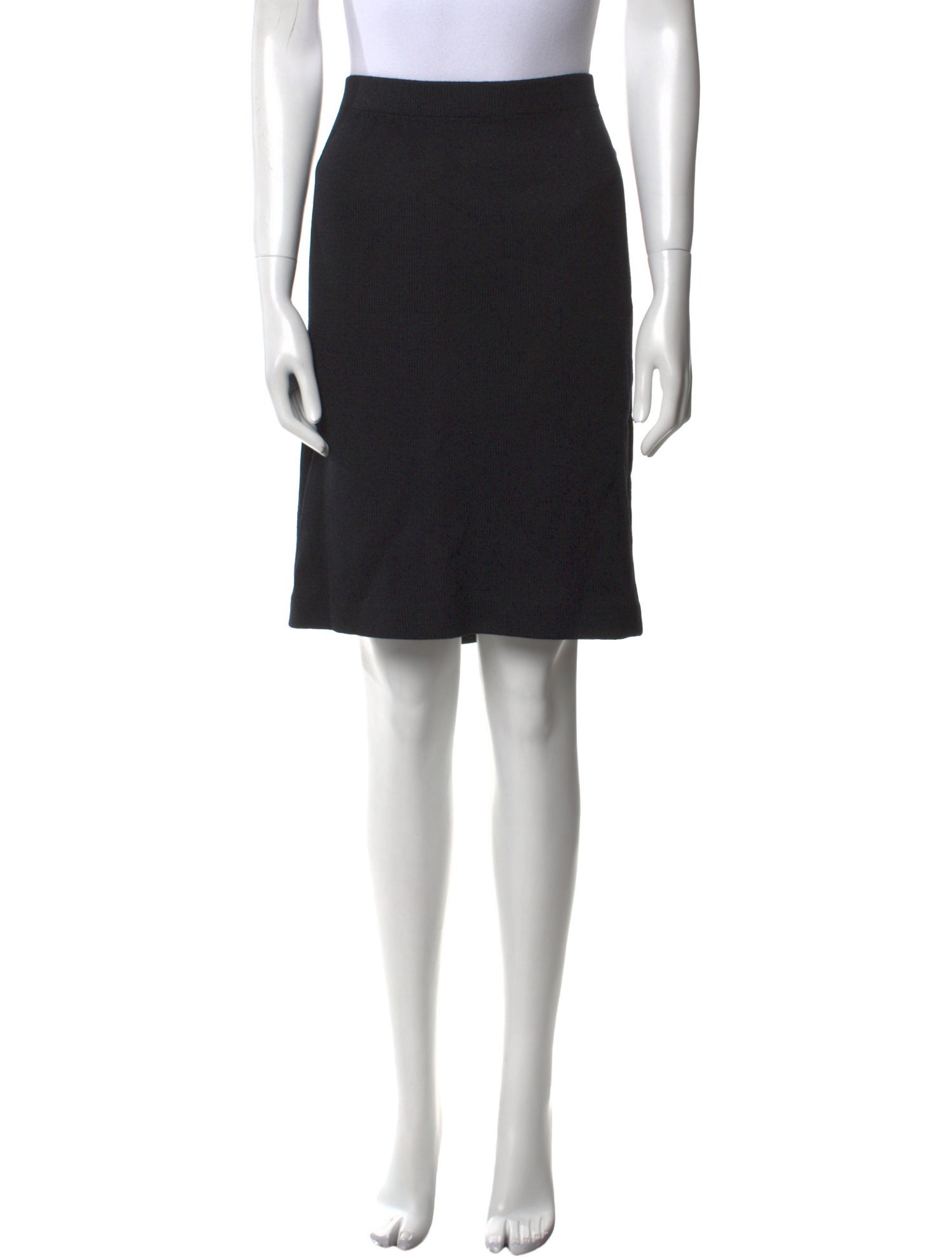 St. John Wool Knee-Length Skirt