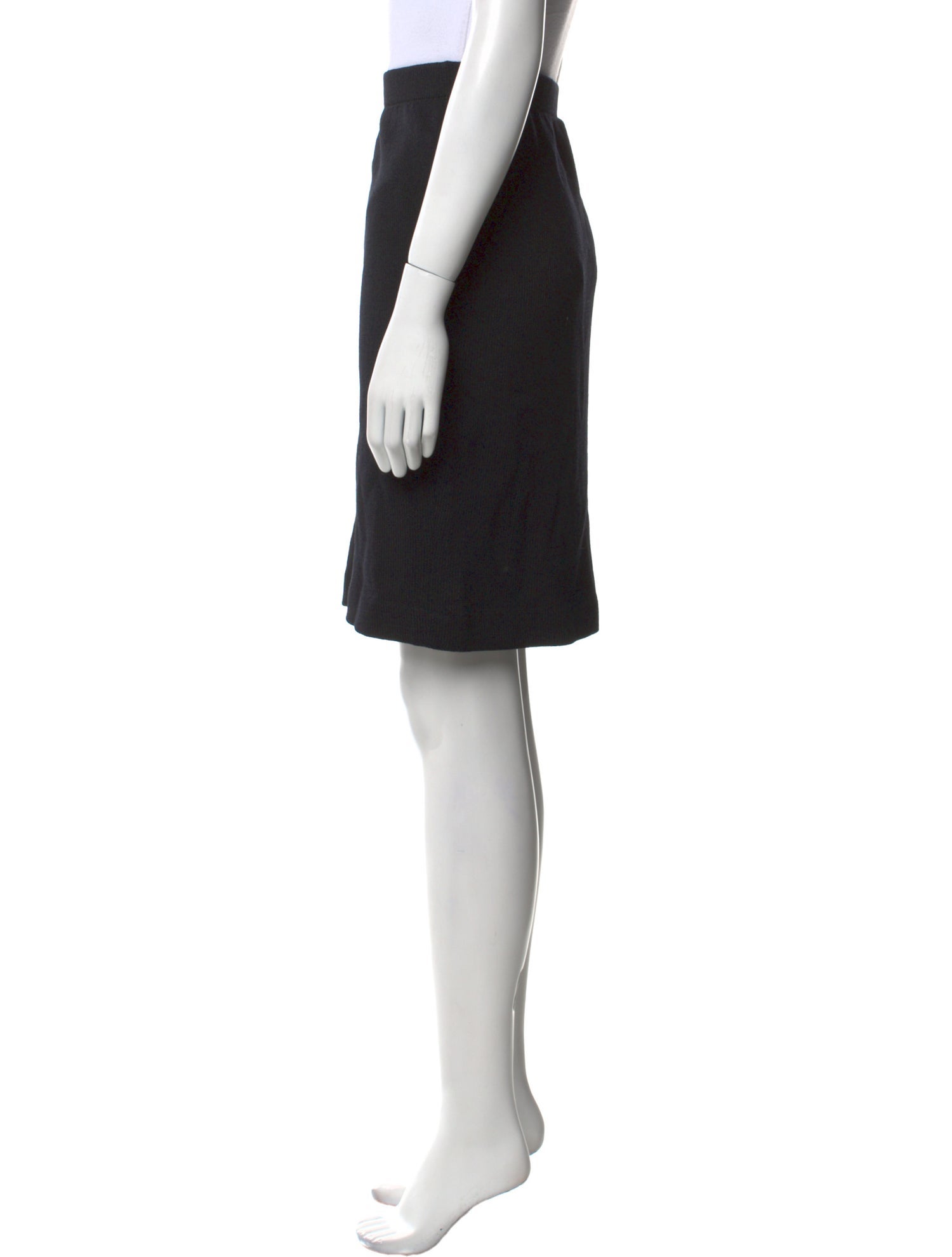 St. John Wool Knee-Length Skirt