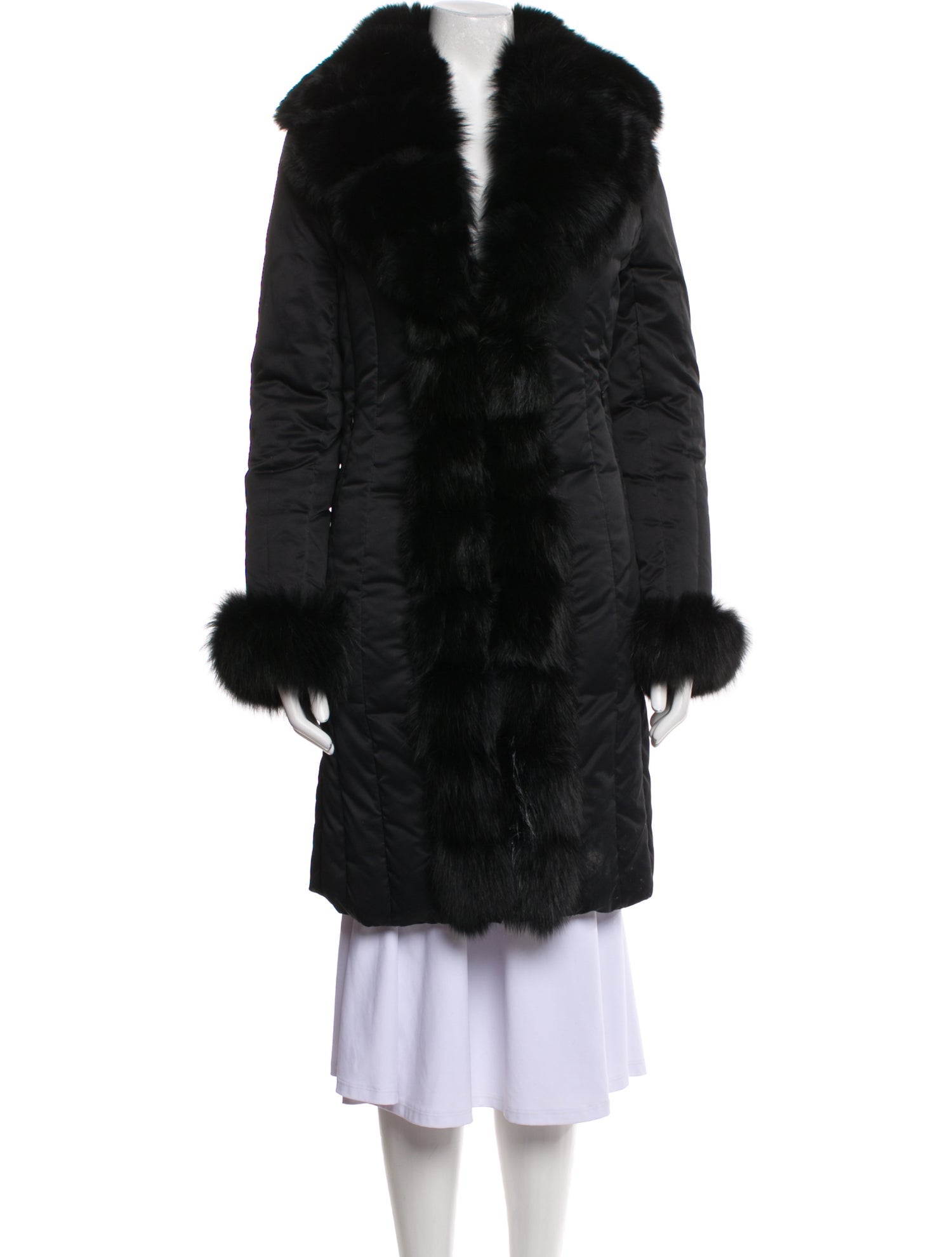 St. John Faux Fur Coat