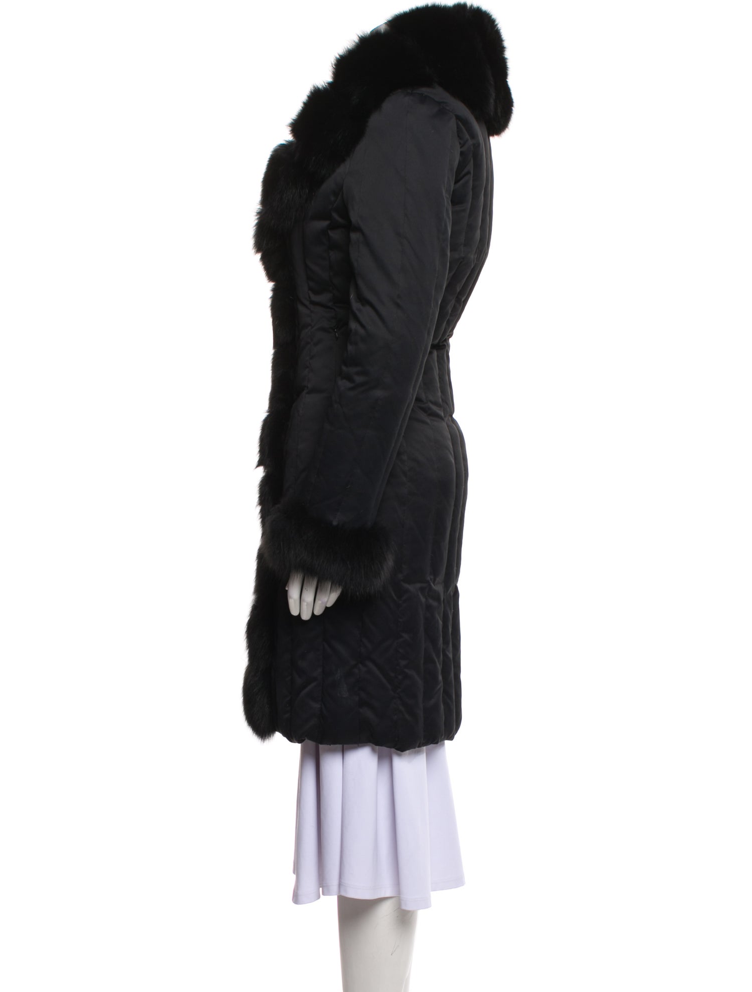 St. John Faux Fur Coat