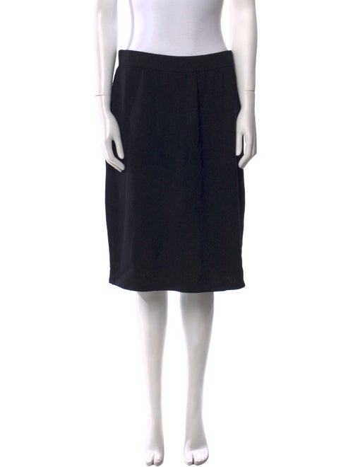 St. John Wool Knee-Length Skirt