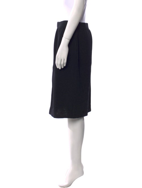 St. John Wool Knee-Length Skirt