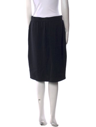 St. John Wool Knee-Length Skirt