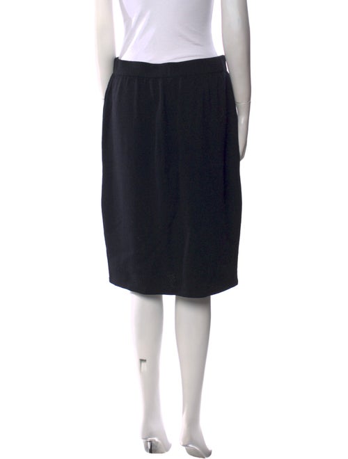 St. John Wool Knee-Length Skirt