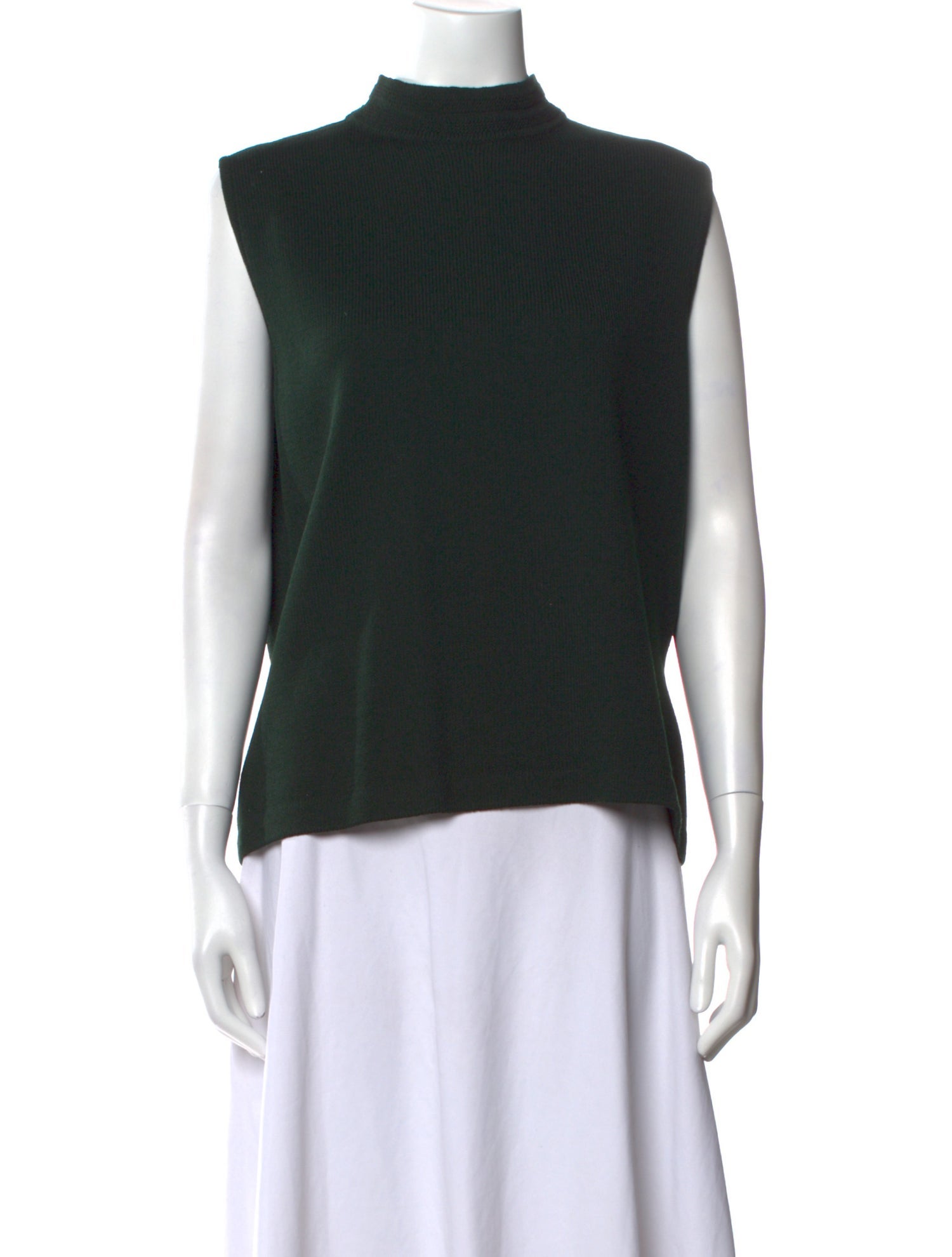 St. John Mock Neck Sweater