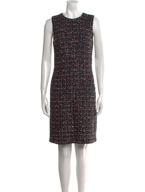 St. John Printed Mini Dress