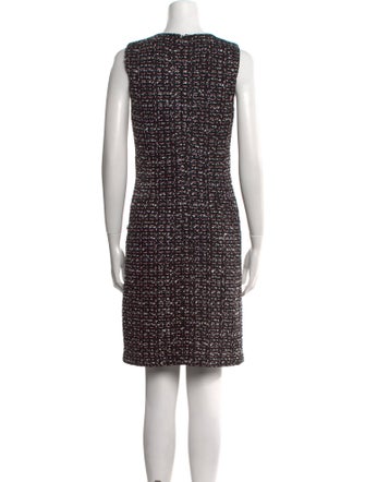 St. John Printed Mini Dress