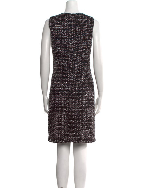 St. John Printed Mini Dress