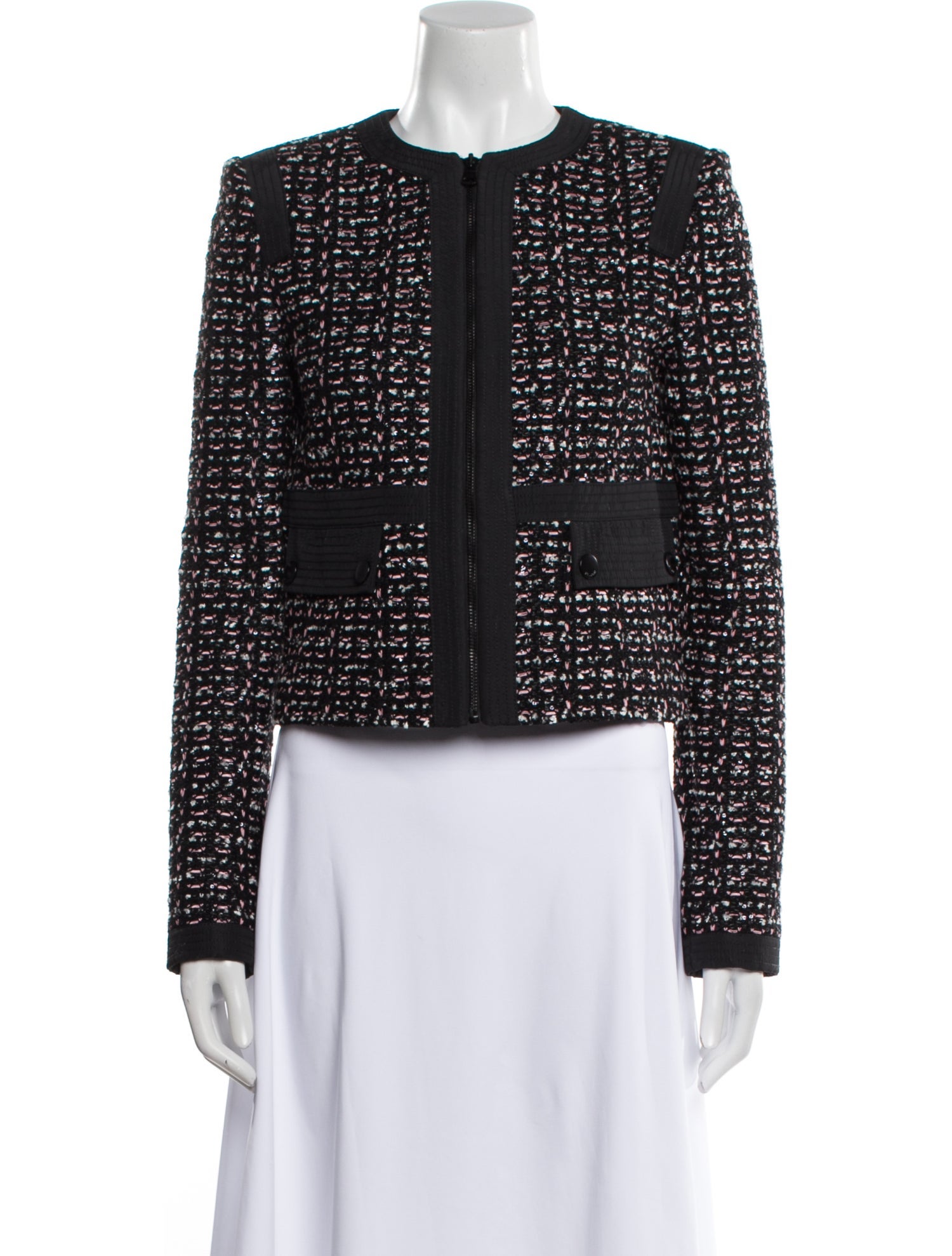 St. John Printed Evening Jacket