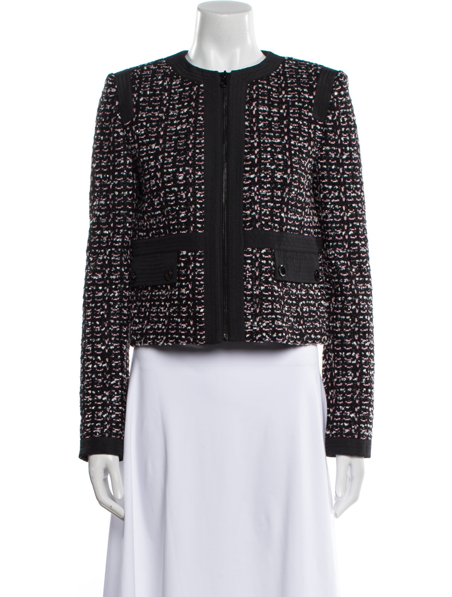 St. John Printed Evening Jacket