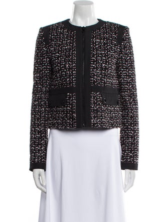 St. John Printed Evening Jacket