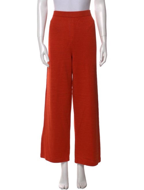 St. John Wool Wide Leg Pants
