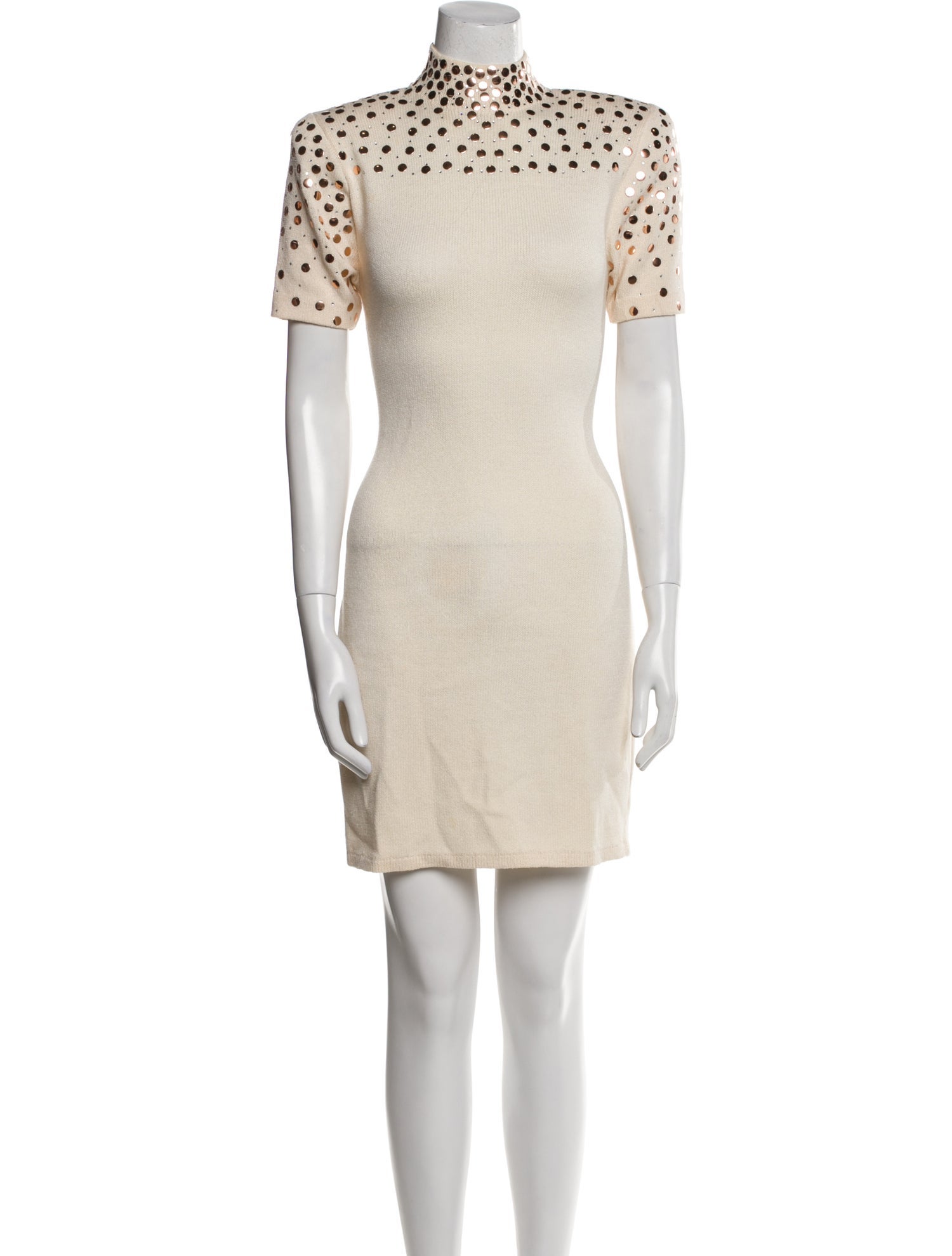 St. John Wool Mini Dress