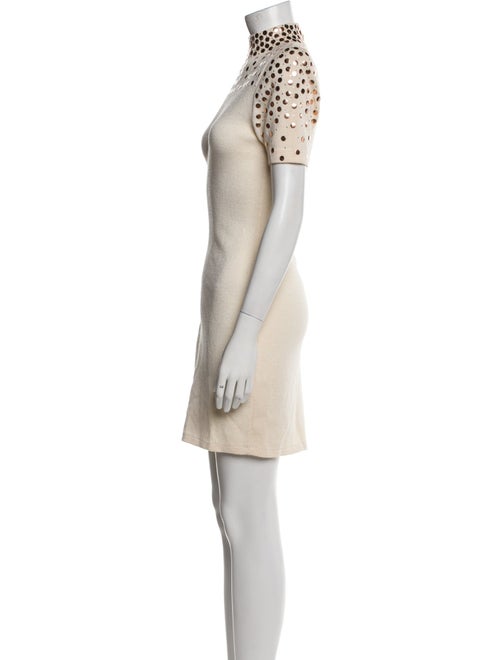 St. John Wool Mini Dress