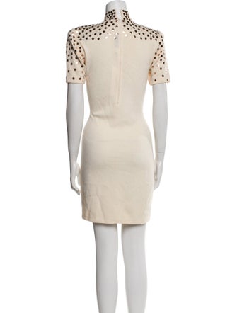 St. John Wool Mini Dress