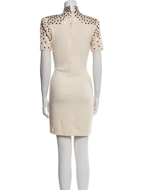 St. John Wool Mini Dress