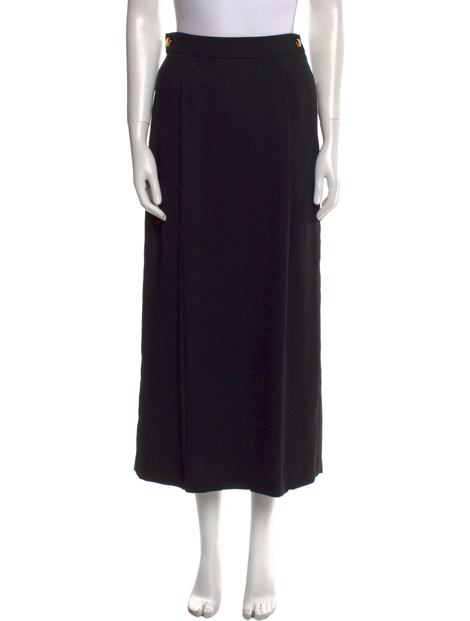 St. John Wool Midi Length Skirt