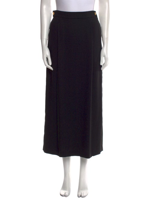 St. John Wool Midi Length Skirt