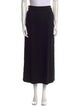 St. John Wool Midi Length Skirt