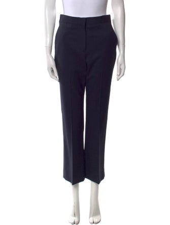 St. John Wool Straight Leg Pants