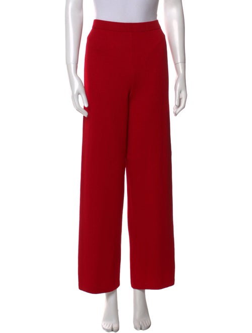 St. John Wool Wide Leg Pants