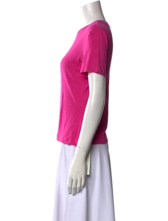 St. John Crew Neck Short Sleeve T-Shirt