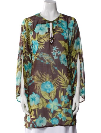 St. John Printed Cover-Up