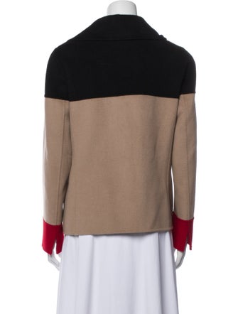 St. John Colorblock Pattern Jacket