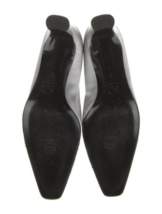 St. John Satin Sequin Embellishments Pumps