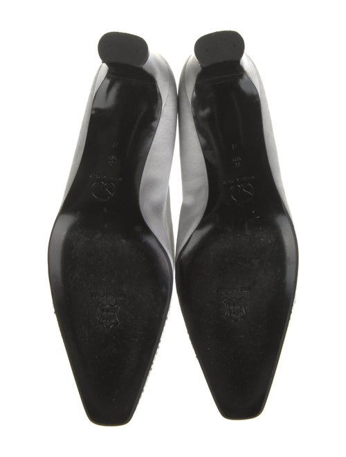 St. John Satin Sequin Embellishments Pumps