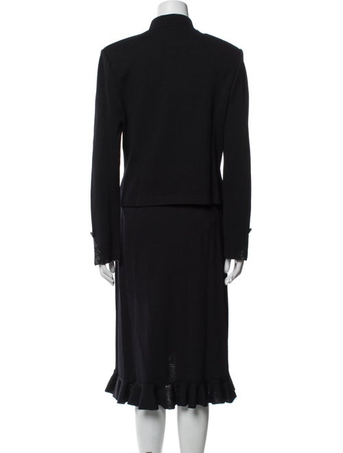 St. John Crystal Embellishments Skirt Set