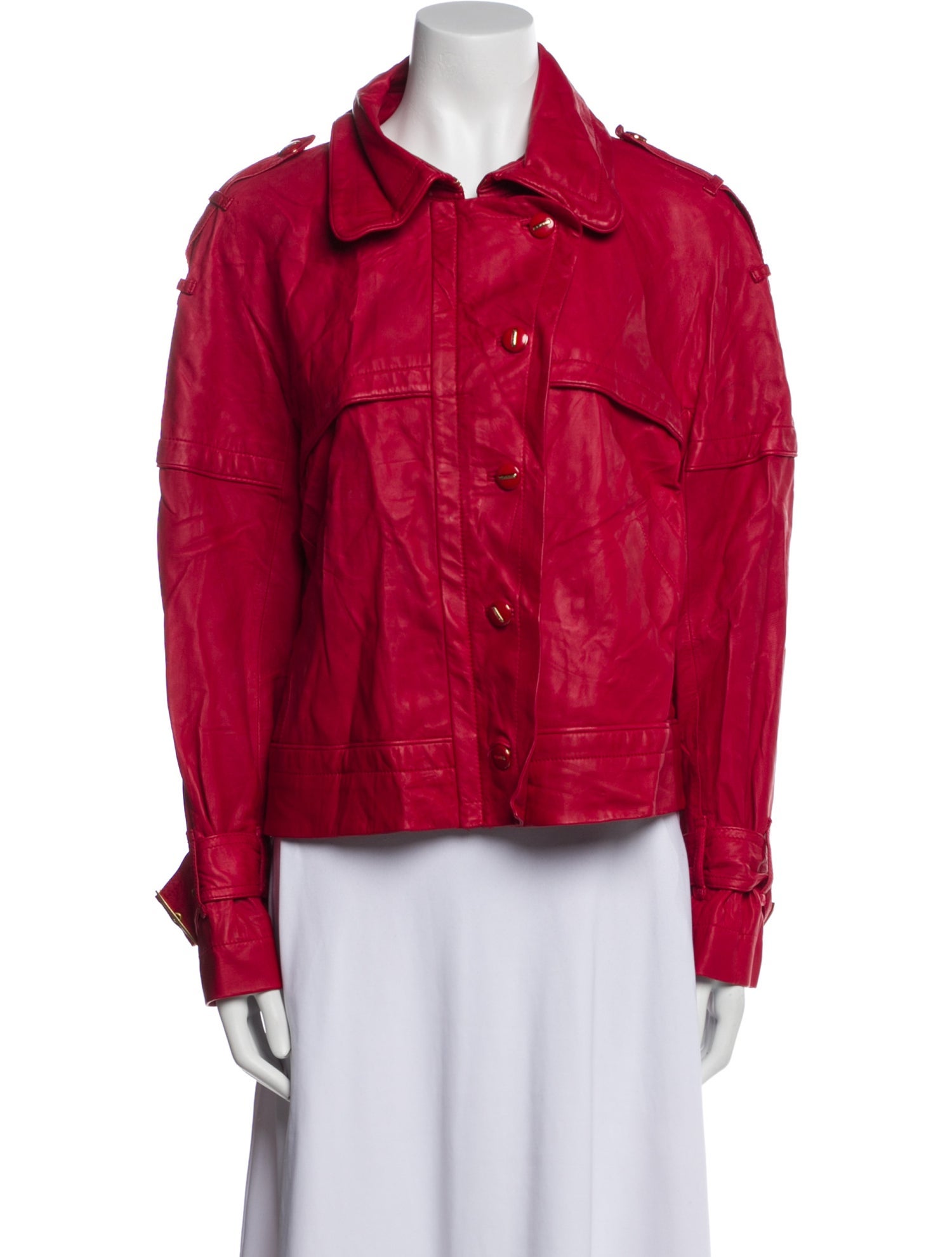 St. John Leather Jacket