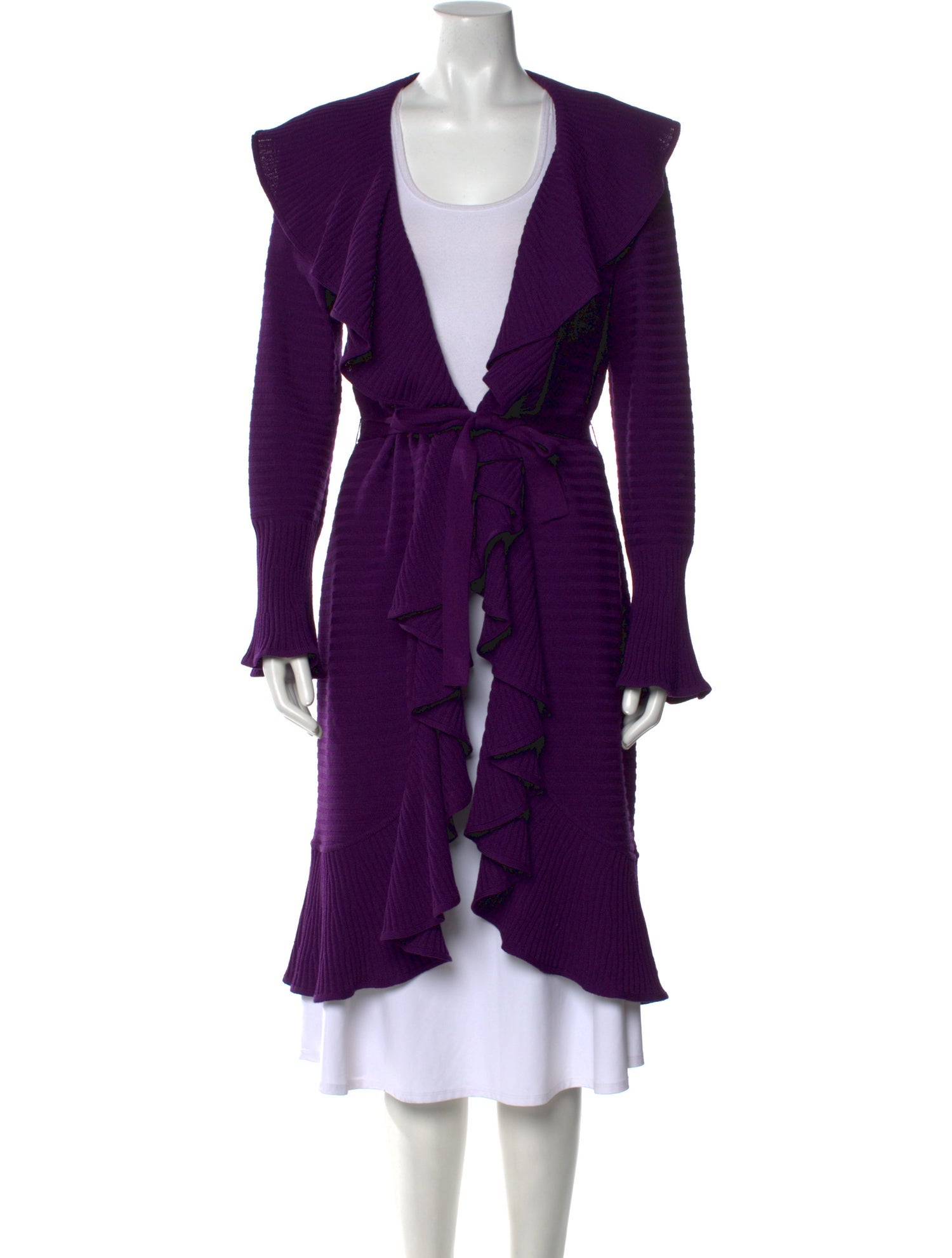 St. John Wool V-Neck Sweater