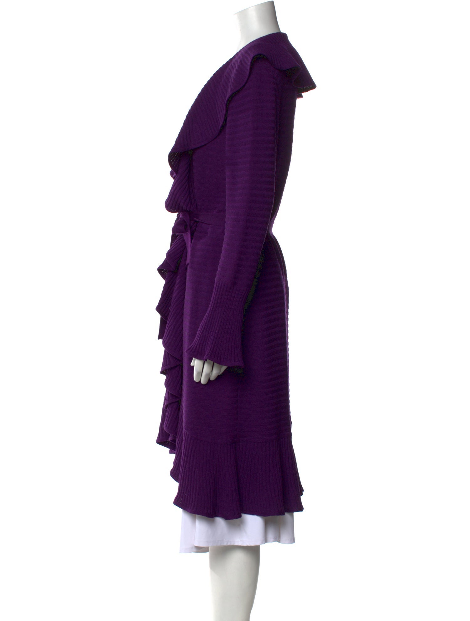 St. John Wool V-Neck Sweater