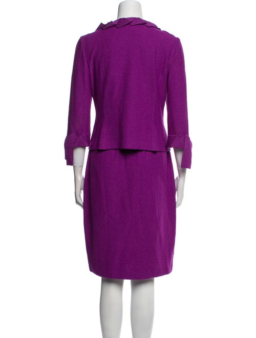 St. John Ruffle Embellishment Skirt Set