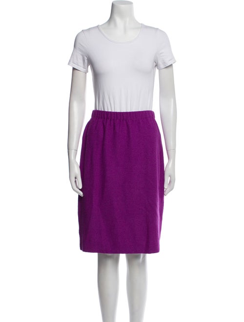 St. John Ruffle Embellishment Skirt Set