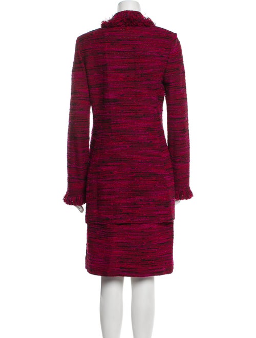 St. John Tweed Pattern Skirt Set