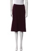 St. John Wool Knee-Length Skirt
