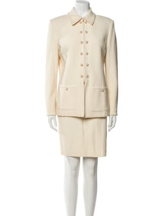 St. John Wool Skirt Set