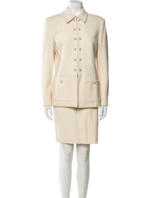 St. John Wool Skirt Set