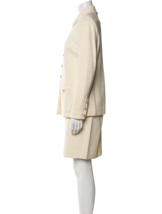 St. John Wool Skirt Set